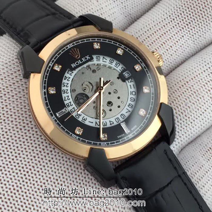勞力士ROLEX 316L精鋼表殼 全自動機械 時尚男士腕表 WSS0912